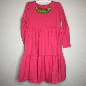 Hanna Andersson, girl's size 120 (6/7) tier dress